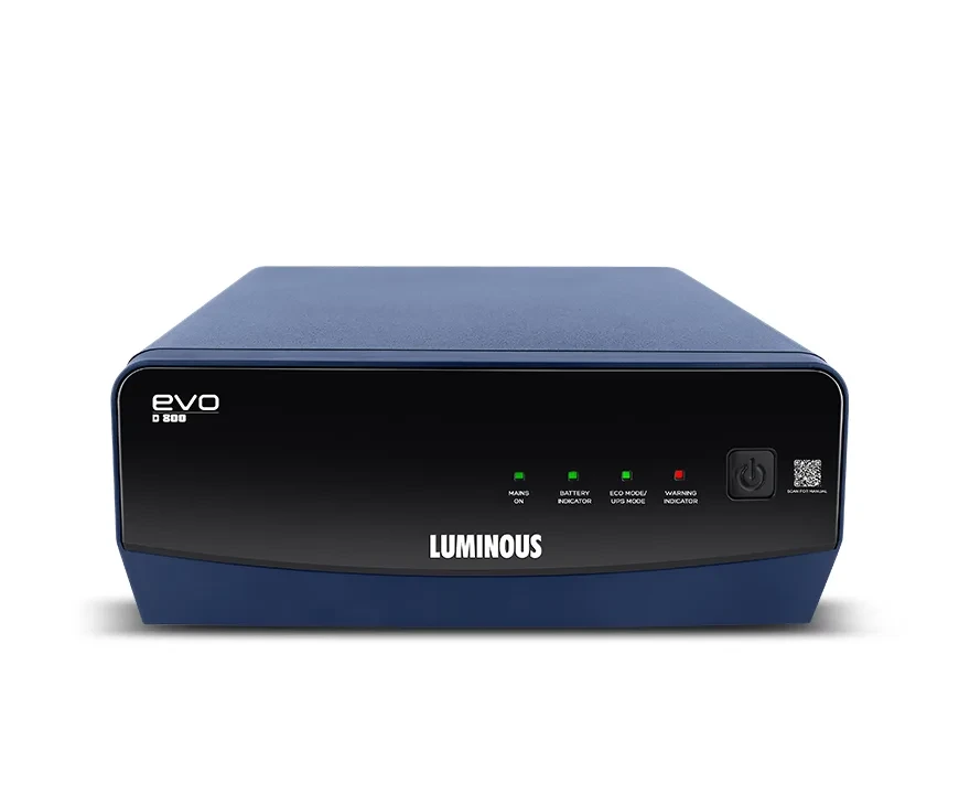 Luminous EVO D 800 Square Wave Inverter Ideal for Home Office & Shops